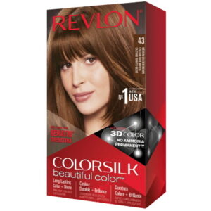 6137 Revlon Hair Colorsilk 43 Medium Golden Brown