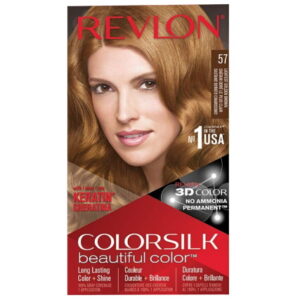 6141 Revlon Hair Colorsilk 57 Light Golden Brown