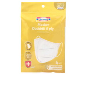 6254 Indomaret Masker Duckbill 5ply Putih 4 S