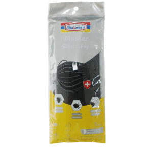 6259 Indomaret Masker Slim 3ply 5 S Hitam