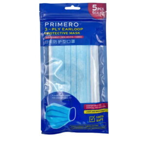 6275 Primero Earloop Protective Mask 3 Ply 5 S