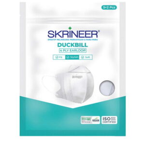 6280 Skrineer Masker Duckbill 4ply 5 S 5 2