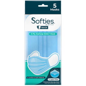 6282 Softies Daily Masker 3ply 5 S