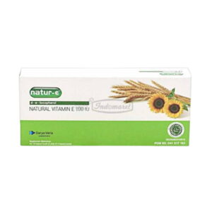 6366 Natur E Capsul Vitamin E Alamiah 16 S Pcs