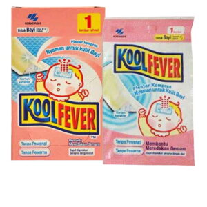 6452 Cap Lang Plester Penurun Demam Bayi Kool Fever
