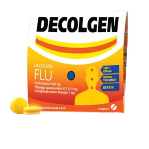6581 Decolgen Obat Flu 4 S Tablet Stp