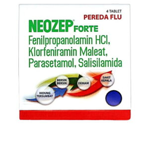 6586 Neozep Forte Obat Flu Tablet 4 S Str