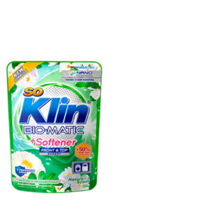6716 So Klin Detergent Cair Bio Matic Top Load Nature Scent 700ml