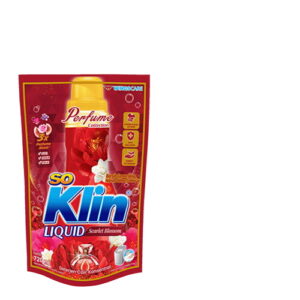 6717 So Klin Detergent Cair Red Scarlet Blossom 720ml