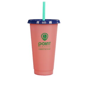 7175 Point Coffee Tumbler Changing Colour Cup Red