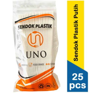7197 Uno Sendok Plastik 25 S Putih