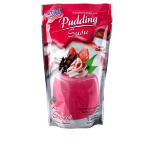 771 Nutrijell Pudding Susu Powder Strawberry Pch 145g