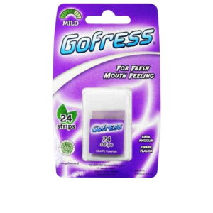 924 Go Fress Refreshing Oral Care Strips 24 Grape Pck