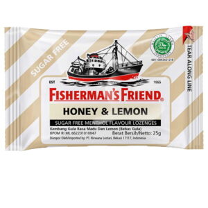 942 Fisherman S Candy Sugar Free Honey Lemon Pck 25g