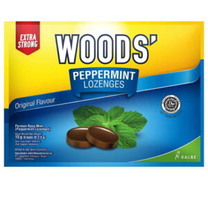 994 Woods Candy Peppermint Lozenges Extra Strong Sct 15g