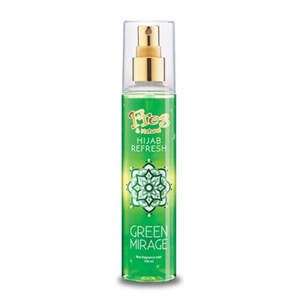 Fres Natural Fragrance Mist Hijab Fresh Green Mirage 100ml