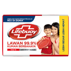 Lifebuoy Sabun Mandi Tstotal 10 Bar 110g