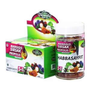 1004 Darusyifa Habbasayfit 5in1 Manggis Sirsak Propolis Trigona Oil 60 Kapsul