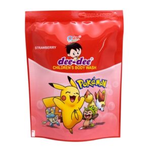 1032 Dee Dee Childrens Body Wash Strawberry Pouch 200ml