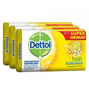 1057 Dettol Fresh 100gr Paket Isi 3s