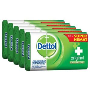 1062 Dettol Original 100gr Paket Isi 5s