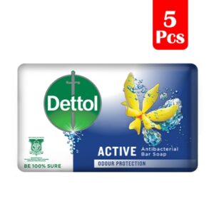 1064 Dettol Active 65gr Paket Isi 5 Pcs