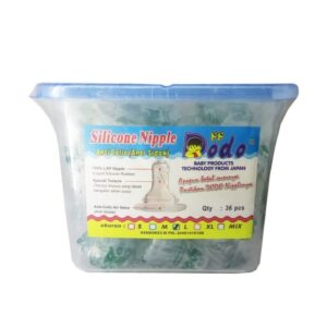 1132 Dodo Silicone Nipple Anti Colic Size L Toples 36pcs