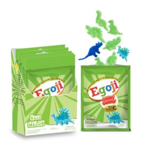 1200 Egoji Chewy Gummy Melon Box 5 Sachet 20gr