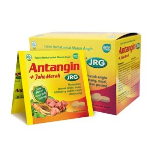 123 Antangin Jrg Plus Jahe Merah Tablet 20 Strip 4 Tablet