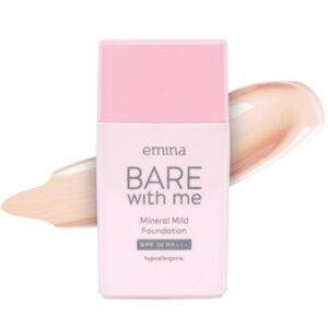 1277 Emina Bare With Me Mineral Mild Foundation 01 Light 30gr