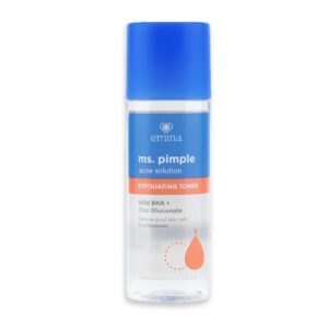 1280 Emina Ms Pimple Acne Solution Exfoliating Face Toner 100ml