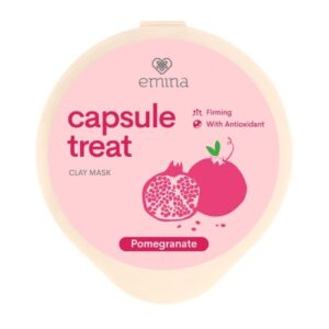 1284 Emina Capsule Treat Clay Mask Pomegranate 10ml