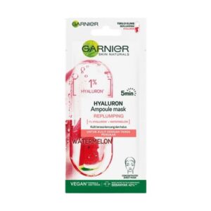 1573 Garnier Ampoule Mask Hyaluron Watermelon Replumping 15gr
