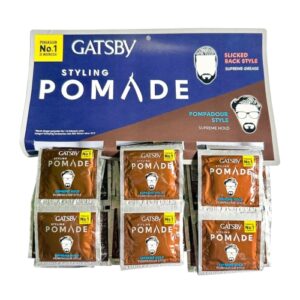 1603 Gatsby Styling Pomade Supreme Hold Water Based 6gr X 12 Sachet