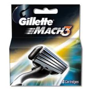 1640 Gillette Mach 3 Cartridge 4s