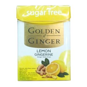 1657 Golden Ginger Flip Top Sugar Free Lemon Gingerin 45gr