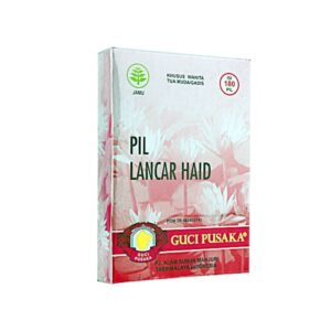 1717 Guci Pusaka Pil Lancar Haid 180 Pil