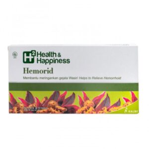 1727 H2 Hemorid 3 Strip 12 Capsules