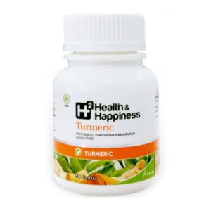 1732 H2 Health Happiness Turmeric 30 Kapsul