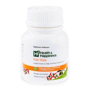 1745 H2 Health Happiness Fair Skin 30 Kaplet Salut Selaput