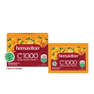 1895 Hemaviton C1000 Orange Sachet 5s 4gr