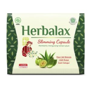 1940 Herbalax Slimming Capsule 1 Strip 4 Capsules