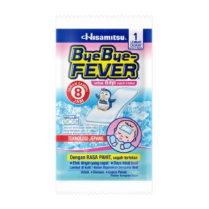 1990 Hisamitsu Bye Bye Fever For Babies Sachet
