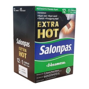 2006 Hisamitsu Salonpas Extra Hot Box 10 Pack 12pcs