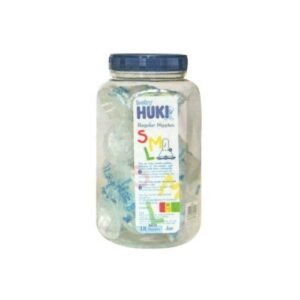 2068 Huki Dot Silicone Reguler Jar 18s Mix