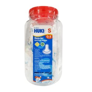 2072 Huki Dot Silicone Reguler Jar 18s S