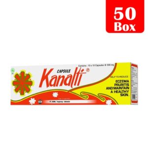 2105 Kanalti 10 Strip 10 Kapsul 50 Box