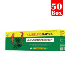 2116 Ghenshen Seahorse Keji Beling 10 Strip 10 Kapsul