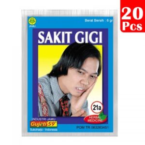 2180 Jamu Gujati Sakit Gigi 20s 6gr