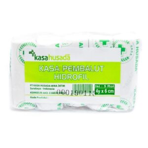 2360 Kasahusada Verband Husada 4x6cm 5 Roll
